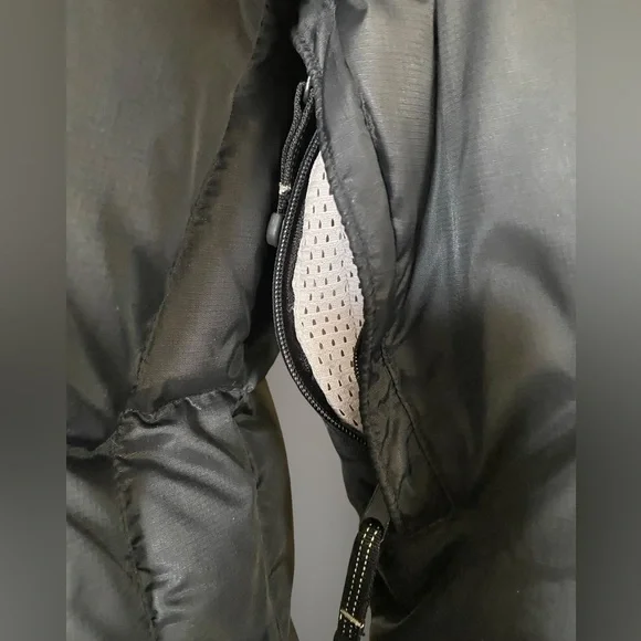 Black Precision Mountainwear Black Coat with Detachable Hood - Picture 13 of 15